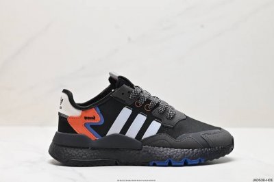 公司级阿迪达斯三叶草 Nite Jogger 经典运动跑鞋 夜行者 复古跑鞋原厂材料 原厂大底 私家独模 网布搭配麂皮拼接打造鞋面 极具复古风格鞋头及鞋跟点缀3