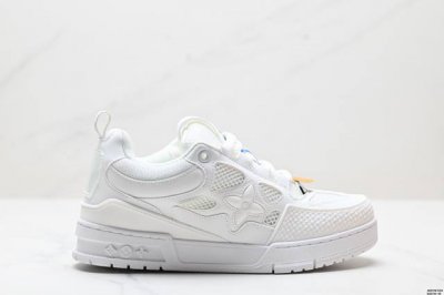260 真标全新Lv路易威登Louis Vuitton Trainer Sneaker Low休闲运动文化百搭板鞋 尺码:40-45 id:Jkd129-Ezg