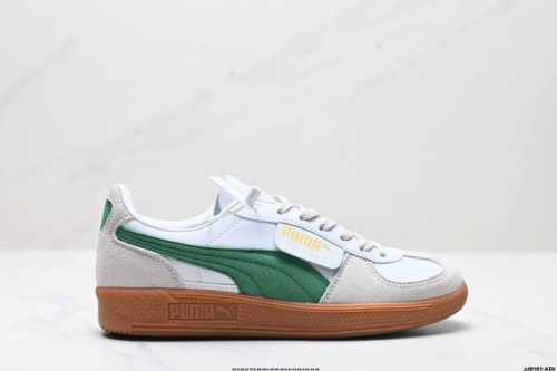 公司级puma Palermo Summer Nylon 织物头层牛皮 时尚休闲防滑減震耐磨 低帮 彪马 板鞋 货号:398382 02 尺码:35.5 36