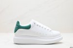 公司级意大利高奢品牌alexander Mcqueen亚历山大 麦昆 Sole Leather Sneakers低帮时装厚底休闲运动小白鞋 尺码:35-45 I