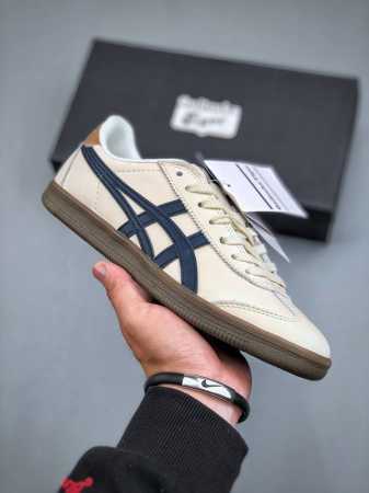Onitsuka Tiger Tokuten 复古低帮休闲跑鞋 Tokuten的灵感来源于80年代的室内用鞋 T-Toe前足补强设计 室内鞋的橡胶大底元素复古经 - 点击图像关闭