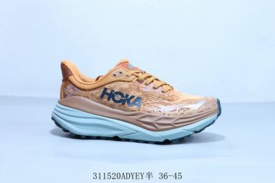 200 美国新兴跑鞋品牌 Hoka One One Clifton 7代 机能轻量缓震网面增高越野男女跑步鞋 货号 1141530 311520Adyey半 3