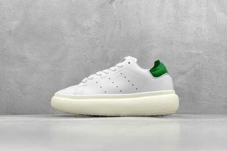 双12特价 Ad Originals Stan Smith Pe史密斯面包版系列低帮轻量松糕经典百搭复古休闲运动厚底板鞋“皮革全黑尾” 此次全新鞋型选择 Ori - 点击图像关闭