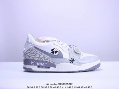 独家首发 独一无二 Air Jordan Legacy 312 墨竹熊猫 星之禾 特殊手绘 官方原版原盒 双重盒中盒 乔丹篮球鞋系列 号称 “最强三合一” 的j