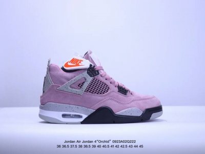 公司级aj4 Air Jordan 4 Retro ” Infrared “ Aj4乔4 耐磨中帮复古篮球鞋粉黑 文化篮球鞋 大厂出品 主力合作工厂 全新模具开