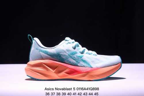 公司级Asics Novablast 5 轻盈舒适 织物减震防滑耐磨透气 低帮 训练跑步鞋 货号:10118974-400 尺码:36-45 Xm0116Q89