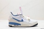 公司级三合一最强合体，多种新配色回归耐克nike Air Jordan Legacy 312 Low”White Grey Fog Blue Red“乔丹最强三