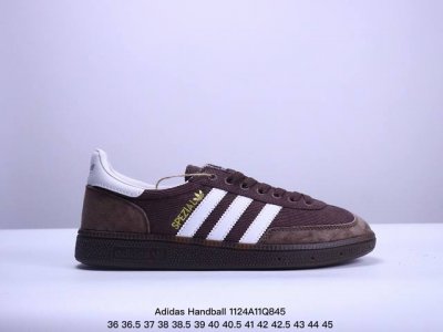 140 真标Adidas Handball Spezial 官方正确版本 阿迪达斯经典款 复古休闲板鞋 全鞋采用反毛皮制作 牛筋耐磨大底 承载青春情怀的板鞋 经