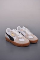 200 Puma Palermo 2024 彪马 防滑耐磨低帮德训板鞋 孔眼底座和脚趾凸起由猪八革材料制成 支持侧踏时的踏步工作 即使在健身房等使用环境中也能