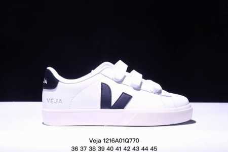 法国国民鞋板品牌 维佳veja Esplar Leather Low Sneakers埃斯普拉系列 V字 经百典搭薄小底白板鞋 36-45 Xm1215Q770 - 点击图像关闭
