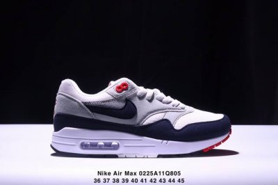 升级原楦原纸版开发版型回弹Pu模嵌入开窗气垫装置Nike Air Max 1 初代复古气垫百搭休闲运动慢跑鞋 货号：Fz0628 010 尺码：36～45 Xm