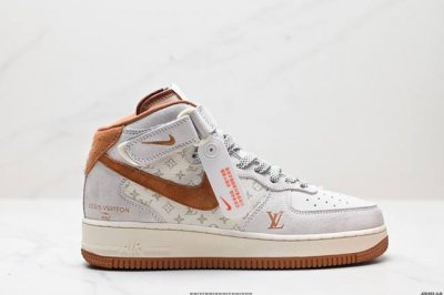公司级nike Air Force 1 Mid 07 原楦头原纸板 打造纯正中帮空军版型 专注外贸渠道 全掌内置蜂窝气垫 原盒配件 原厂中底钢印、拉帮完美 官方