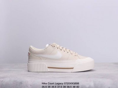 公司级耐克nike Court Legacy 百搭单品 耐克nike Court Legacy学院产物系列系列低帮经典百搭休闲运动小白板鞋 货号：Dm7590-
