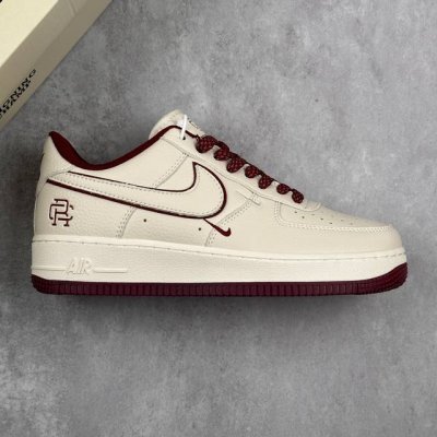 本地310 核心私 Reigning Champ X Nk Air Force 1'07 Low 满天星 空军一号低帮休闲板鞋 #定制皮料 3M反光 原楦原纸板