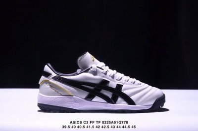 Asics亚瑟士Ds Light C3 Ff Tf袋鼠皮Ag短钉足球鞋时尚复古男士运动鞋 带半码 39-45 尺码：39-45半 Xm0225Q770