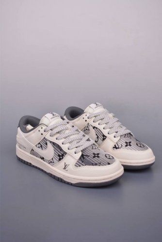 nike Sb Dunk Low Lv联名 纯原大厂出品 极力推荐 原装头层材料 独家版型蒸餾加工 帶來的是更好的视觉和脚感体验 大厂纯原品质出货 清洁度 电绣