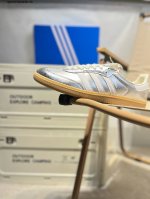 阿迪达斯Adidas Originals Gazelle Esquisite Gucci 德训 羚羊系列低帮复古百搭休闲运动板鞋 银花Jr0035 Qm701
