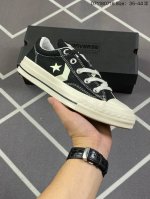 Converse匡威帆布厚透气新款休闲百搭硫化板鞋 D71180718 Size：35-44半