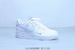 耐克 Nike Air Force 1 Af1耐克 低帮 空军一号休闲板鞋 白浅蓝 货号 Hv251 0 41 Adowr 35.5-45