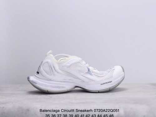 Balenciaga Circuitt Sneakerh 巴黎世家 低帮 黑色 透气网面环道系列低邦复古阔型底姥爹风潮流百搭休闲慢跑鞋休闲鞋 采用超细纤维和网布