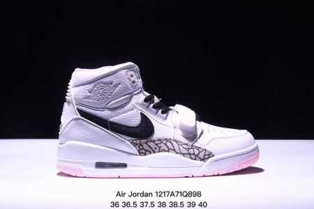 公司级三合一最强合体，多种新配色回归耐克nike Air Jordan Legacy 312 High”White Grey Fog Blue Red“乔丹最强 - 点击图像关闭