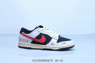 耐克 Nike Sb Dunk Low Pro 复古低帮 休闲运动滑板板鞋 古驰 货号 Xy2026-156 422 Ddwoe半 36-45