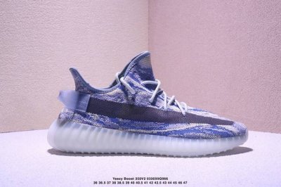 真爆Adidas 阿迪达斯 Yeezy Boost 350V2 椰子爆米花休闲运动跑鞋 透气缓震舒适 Size：如图所示 Xm0330Q966