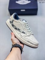 海外爆款限量发售 Travis Scott X Fragment Design X Jordan Air Jordan 1 Low Og Sp 迪奥联名 黑方格