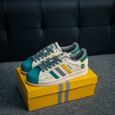 核心私 小米联名 阿迪达斯Adidas三叶草 Originals Superstar贝壳头系列低帮经典百搭休闲运动板鞋 货号 Sd6824 尺码 36 36.5