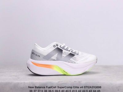 公司级new Balance Fuelcell Supercomp Elite V4 运动舒适耐磨 低帮休闲跑步鞋 男款 新款的elite V4，在鞋面和鞋底都