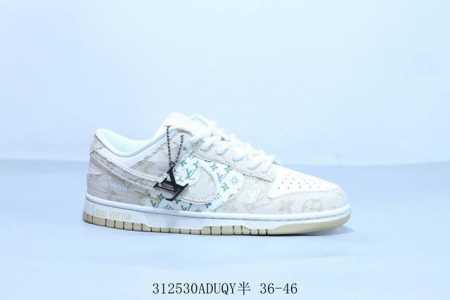 200 耐克 Nike Sb Dunk Low Pro 复古低帮 休闲运动滑板板鞋 Lv联名 货号 Sj2068-258 312530Aduqy半 36-46 - 点击图像关闭
