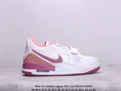 真标nike Air Jordan Legacy 312 Low耐克乔丹三合一混合版本低帮文化休闲运动篮球鞋 货号:Fn3407-161 尺码:36 36.5