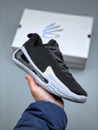Under Armour Curry Flow 12 ”Podium Blue“斯蒂芬 库里12代专业室内低帮文化休闲运动篮球鞋 升级原楦原纸版开发版型#采用网