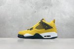 Tnt Air Jordan 4 Retro Tour Yellow 黑黄电母 #原盒原配 独家配原鞋拆解开发 #原楦原纸板开发 全市场最纯正四代版型 #原底真