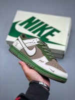 Nike Sb Dunk Low 古驰联名 米黄棕 高端定制 低帮休闲板鞋 定制鞋盒 大厂纯原品质出货 超高清洁度 皮料切割干净无任何毛边 细节完美 货号：Xy