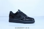 耐克 Nike Air Force 1 Af1耐克 低帮 空军一号休闲板鞋 黑蛇纹 货号 Sc9207-529 421 Adyrt半 36-45