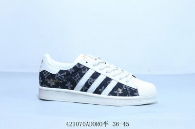 阿迪达斯Adidas三叶草 Originals Superstar 贝壳头系列低帮经典百搭休闲运动板鞋 Lv 货号 Sd6808 4 70Adoro半 36-4