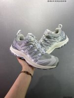 公司级Salomon Xa Pro Xt-6 Ft萨洛蒙户外越野跑鞋 鞋面采用Sensifit贴合技术 全方位贴合包裹脚型 鞋跟部鞋底牵引设计 提供强大的抓地性