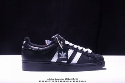 140 Adidas Originals Superstar 2 Superstar 舒适 防滑 低帮 生活休闲鞋 男女同款 黑白色35-44 Xm0312Q4