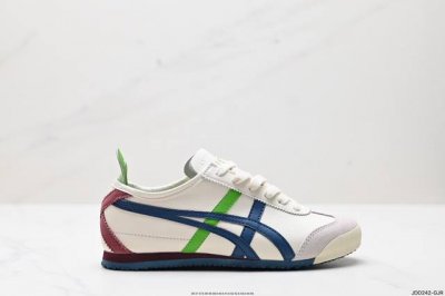 公司级onitsuka Tiger鬼冢虎 Mexico 66 Slip-On 一脚蹬低帮夏季透气运动休闲鞋 货号:1183A201-115 尺码:36 37 3