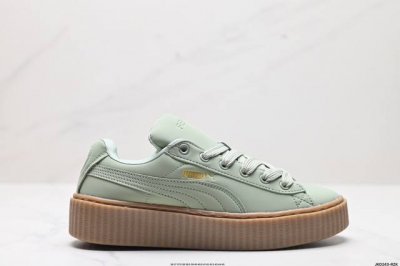 公司级fenty × Puma Creeper Phatty 舒适简约 耐磨透气低帮 板鞋 货号:399865 02 尺码:36 37 37.5 38 38.5