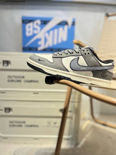 古驰 X Nike Sb Dunk Low 大厂出品 极力推荐 新配色 原装头层材料 独家版型蒸餾加工 帶來的是更好的视觉和脚感体验 大厂纯原品质出货 清洁度