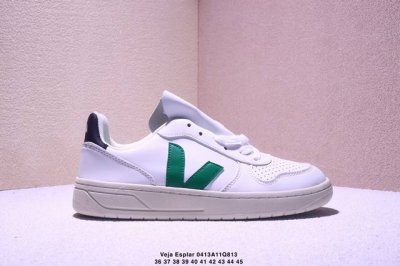 法国国民鞋板品牌 维佳Veja Esplar Leather Low Sneakers埃斯普拉系列 V字 经百典搭薄小底白板鞋 Xm0413Q813