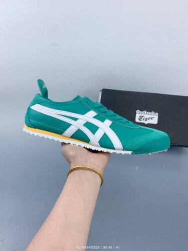 亚瑟士 鬼冢虎系列 Asics Tiger Mexico 66 鬼冢虎阿斯克斯牛皮面经典休闲跑鞋 size 如图 编码 K278K5410520