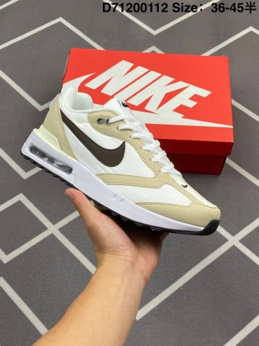 140 Nk Air Max Dawn 黎明系列低帮气垫百搭休闲运动慢跑鞋 采用柔软翻毛皮和透气梭织材料打造利落鞋面 中底和鞋跟融入现代感线条设计 兼具复古风格