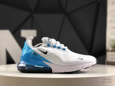 140 nike Air Max 270大气垫 减震 耐磨 休闲跑步鞋 货号:Ah8050-007 尺码：36-45（半）Apv Tta
