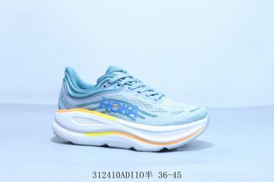180 hoka M Bondi 9代 机能轻量缓震网面增高越野男跑步鞋 货号 1162011 312410Adiio半 36-45