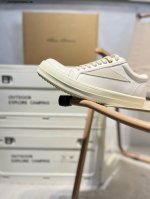 rick Owens Drkshdw 瑞克 欧文斯低帮皮面时尚运动板鞋 灰色 二级市场已经7K以上 平台客户随意卖四位数 Ro广东原厂出品 纯原天花板 原版一比