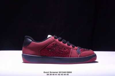 210 意大利时装奢饰品牌·古驰Gucci Screener Gg Wayne Low 韦恩溶解系列经典原型复古百搭做旧老爹厚底增高板鞋“皮革米白绿红Gg木纹”