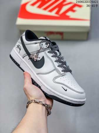 公司级 Nike Sb Dunk Low“Lv联名 浅蓝牛仔” 周年高端定制 低帮休闲板鞋 定制鞋盒 大厂纯原品质出货 超高清洁度 皮料切割干净无任何毛边 细节 - 点击图像关闭